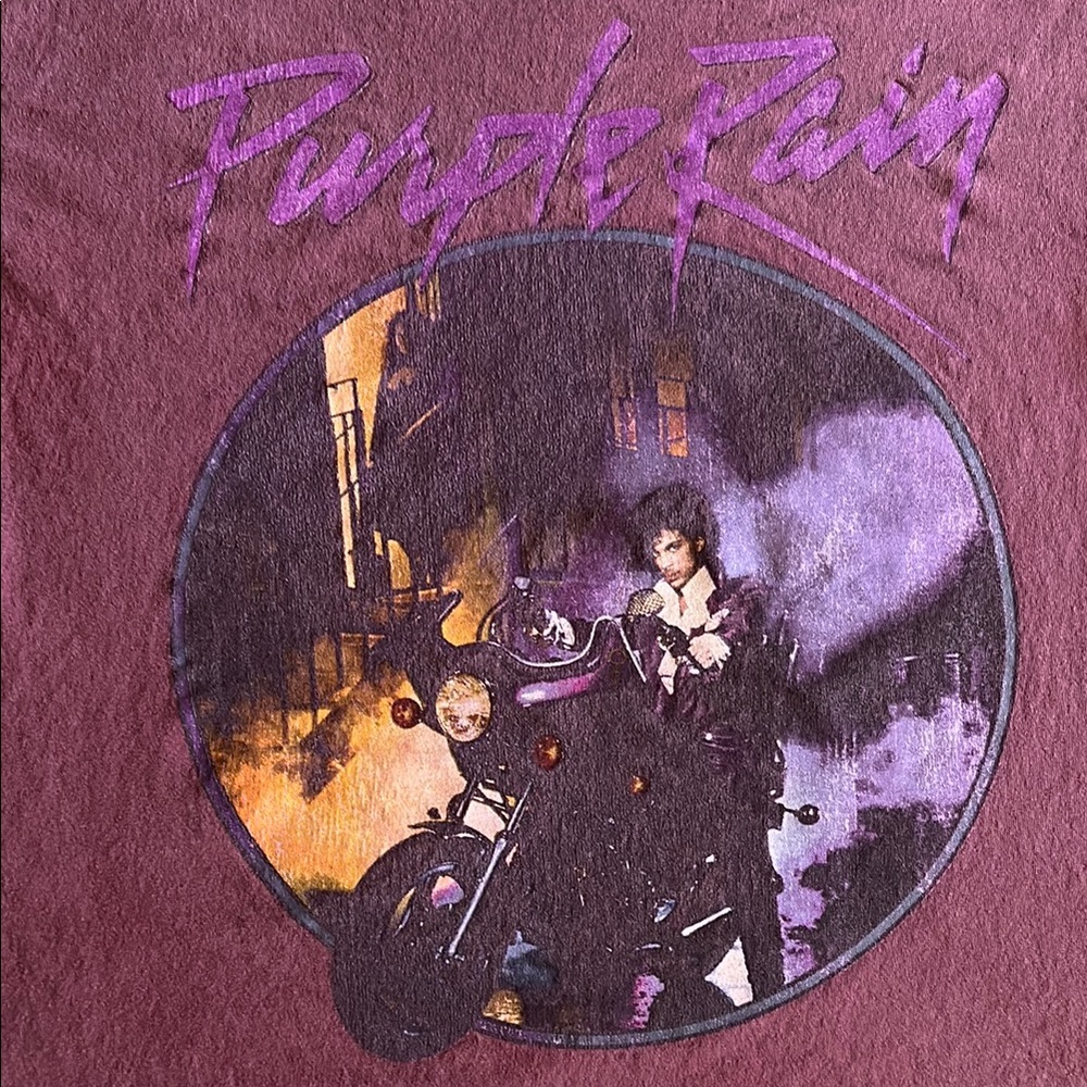 Official Prince Purple Rain Graphic T-Shirt